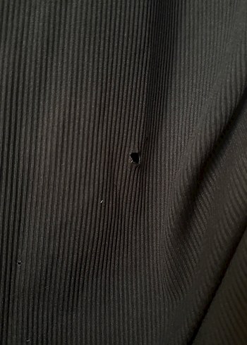 Uzun Siyah Drapeli  etek - Görsel 5