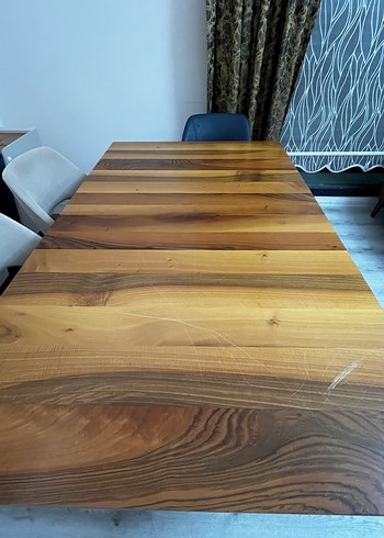 6 kişilik yemek masası - Görsel 3