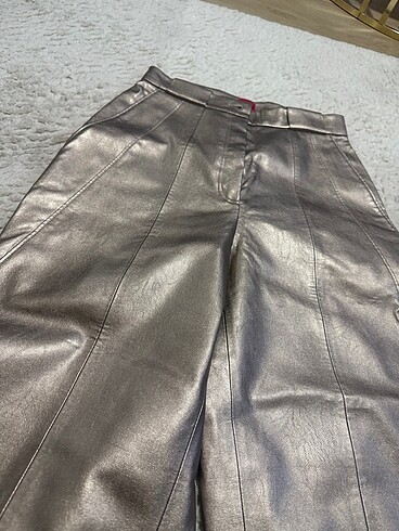 Mevsimlik parlak şık pantolon - Görsel 11