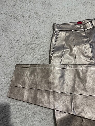 Mevsimlik parlak şık pantolon - Görsel 10