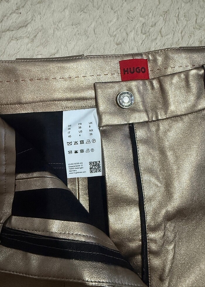 Mevsimlik parlak şık pantolon - Görsel 5