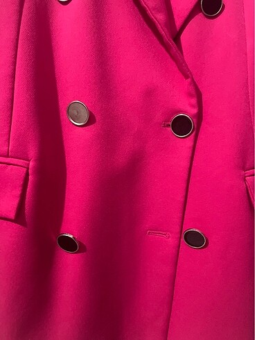 Pembe ceket blazer