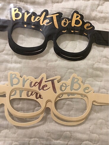 Bride karton gözlük