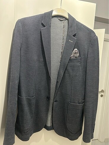 Gri blazer ceket