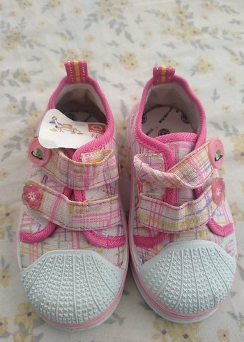 Kız Çocuk Pembe Bağcıklı Tie-Dye Spor Ayakkabı