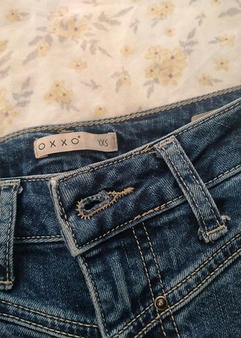 xs Beden Mavi Kadın Kot Pantolon Fitted Kesim
