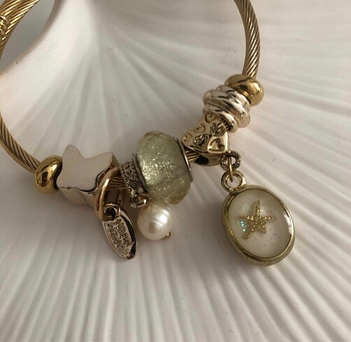  Beden SİMLİ YILDIZ CHARM BİLEKLİK
