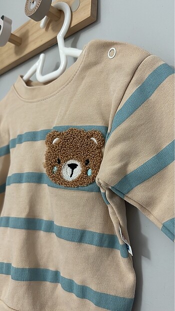 HelloBaby Punch ıslemeli bebek takım