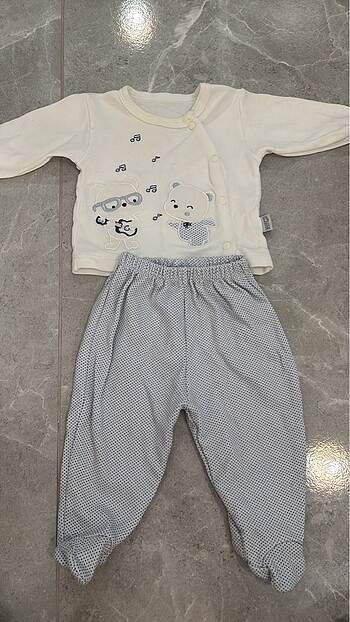 Tam takım hastane cıkısı seti - Görsel 7