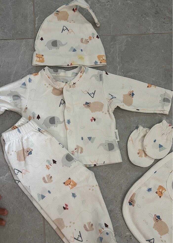 5 parça bebek seti - Görsel 2