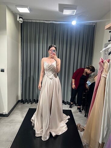 xs Beden Nişanlık abiye