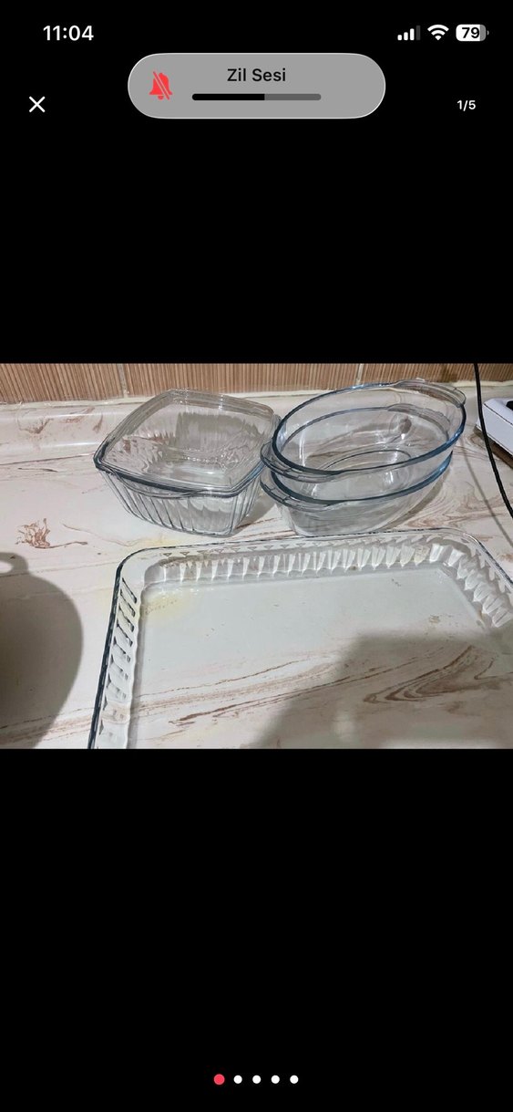 Şeffaf Cam Fırın Kabı ve Kek Kalıbı - Görsel 2