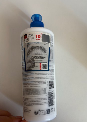 Beden Bioderma Atoderm Ultra Besleyici Nemlendirici Krem 500 ml