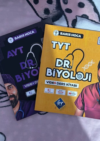 Barış Hoca TYT ve AYT Dr. Biyoloji Video Ders Kitapları