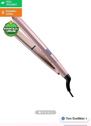 Remington hindistan cevizi yağlı plakli düzleştirici 