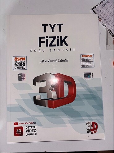 3D TYT-AYT FİZİK SORU BANKASI