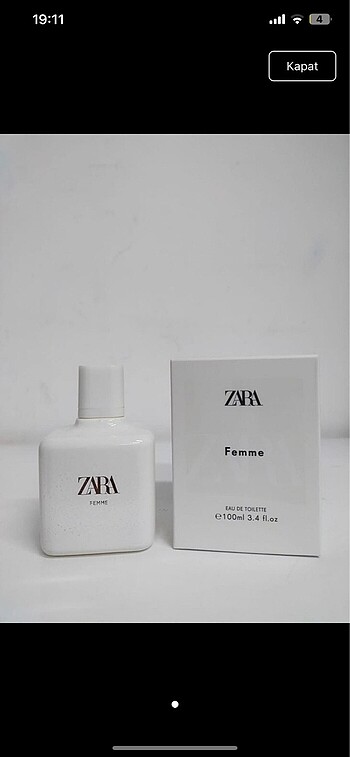 Zara parfüm
