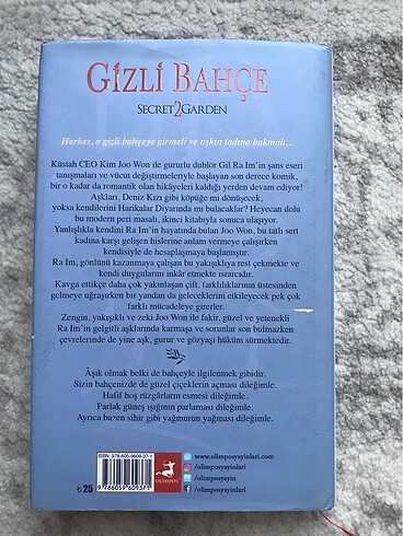 Beden Secret garden 2 okuma kitabı