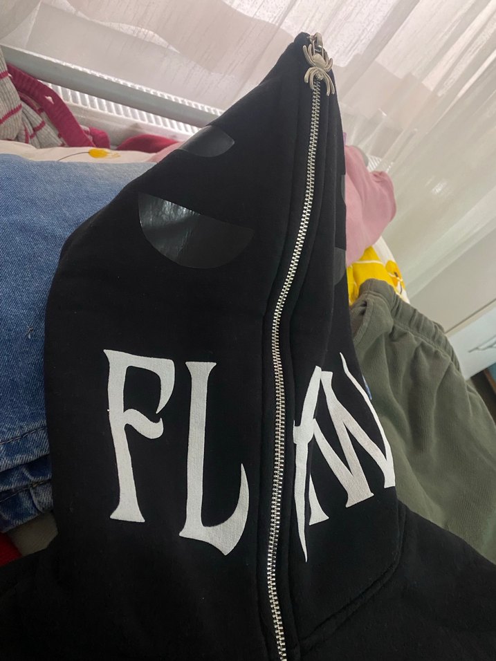 Fermuarlı Kapüşonlu Siyah Kadın Ceket - Görsel 2