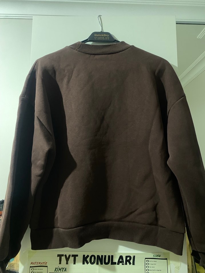 Kahverengi HOGWARTS Baskılı Sweatshirt - Görsel 5