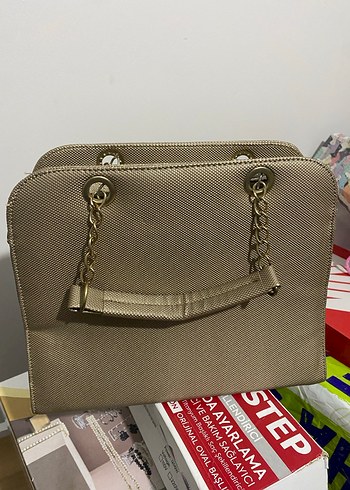 Bej Kadın Çanta - Görsel 4