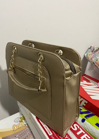 Bej Kadın Çanta - Görsel 3
