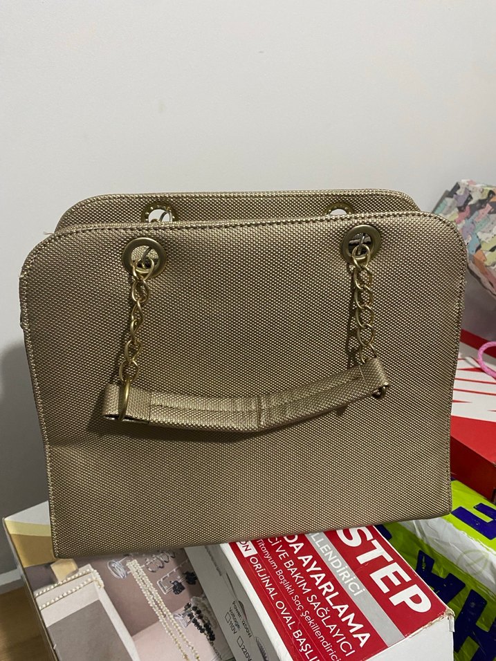 Bej Kadın Çanta - Görsel 4
