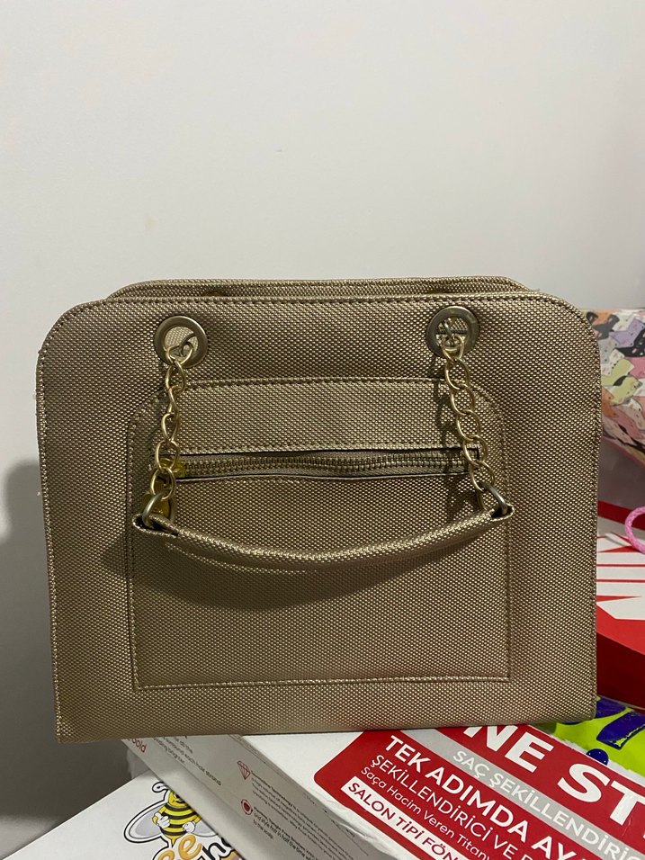 Bej Kadın Çanta - Görsel 2