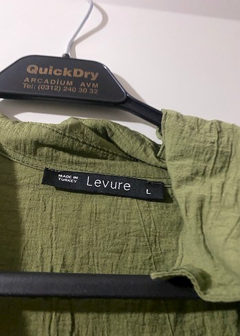 Kadın Haki Keten Uzun Salaş Takım - Görsel 6