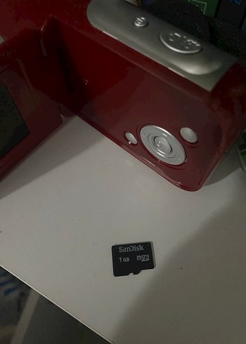Kırmızı Renkli HD Video Kamera - Görsel 6