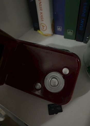 Kırmızı Renkli HD Video Kamera - Görsel 7