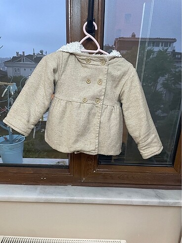 9-12 Ay Beden Bebek yumoş mont