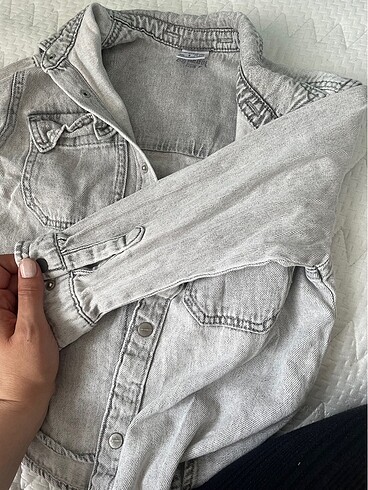 6 Yaş Beden #zara kot gömlek