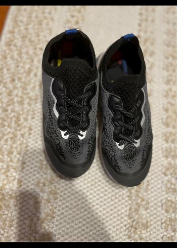 Zara Siyah Bağcıklı çocuk Spor Ayakkabı