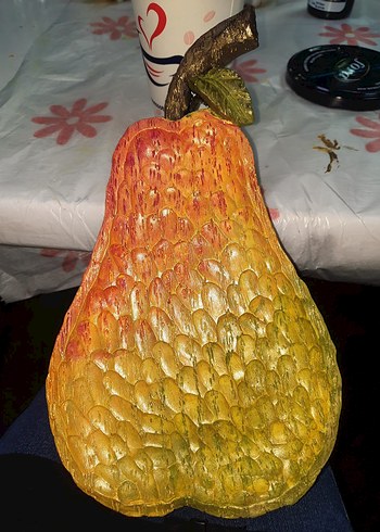 Dekoratif Armut Sunum Tabağı - Görsel 3