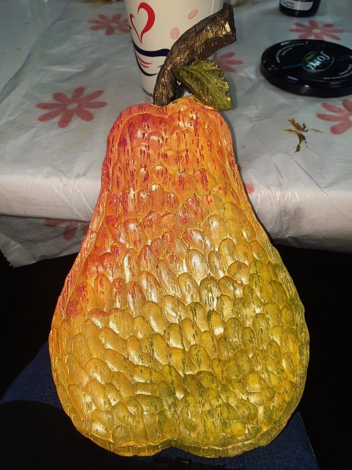 Dekoratif Armut Sunum Tabağı - Görsel 3