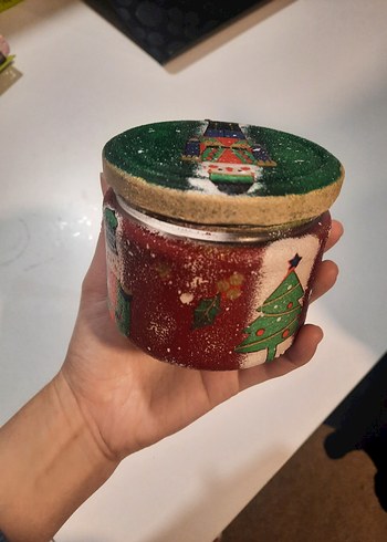 Renkli Kurşun Asker Desenli Mumluk - Görsel 4