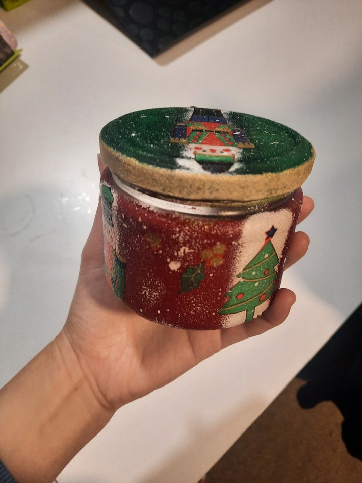 Renkli Kurşun Asker Desenli Mumluk - Görsel 4