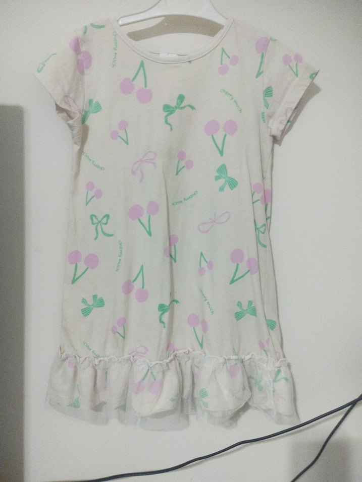 LC Waikiki Beyaz Baskılı elbise - Görsel 2