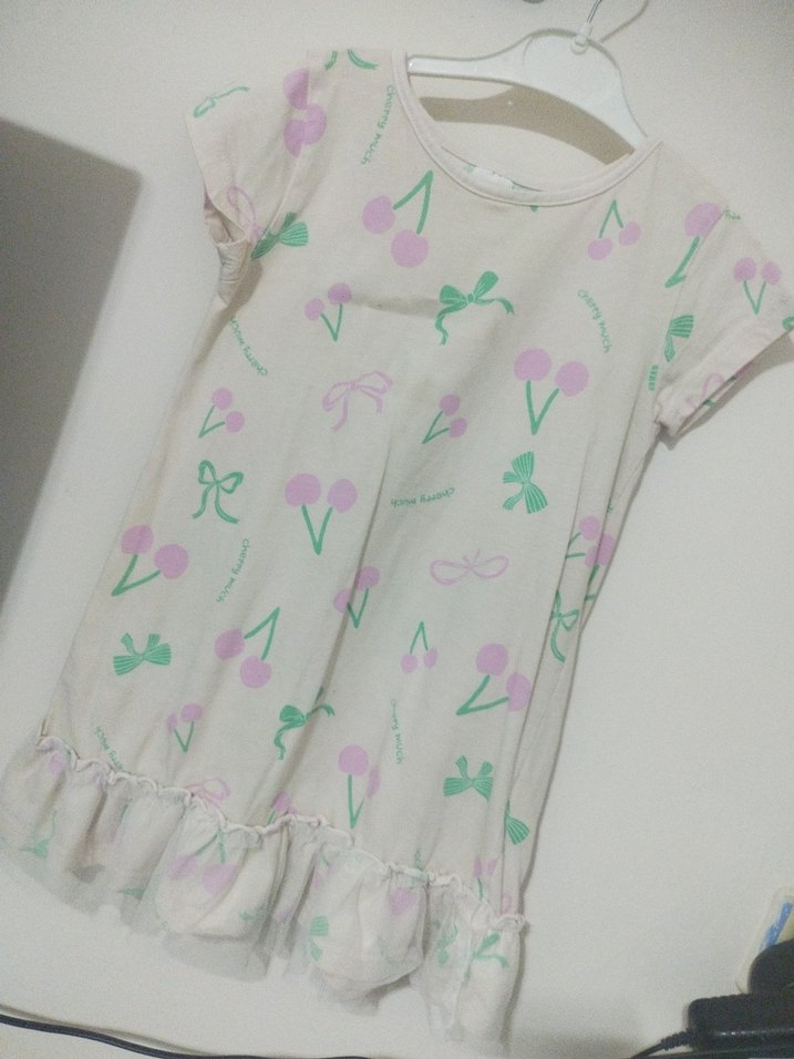 LC Waikiki Beyaz Baskılı elbise - Görsel 3