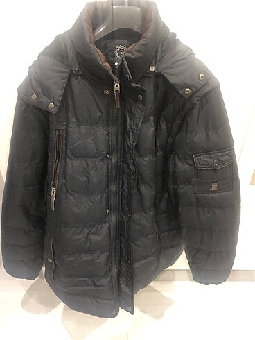 3xl Beden siyah Renk Kalın mont