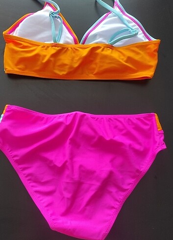 12-13 Yaş Beden Renkli Bikini