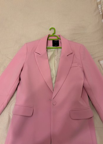 Pembe Kadın Blazer Ceket - Görsel 5