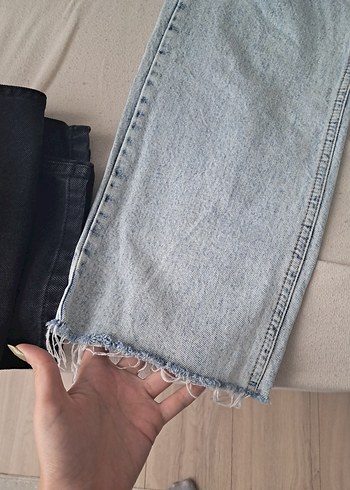 Kadın  Denim düz Kesim Jean - Görsel 3