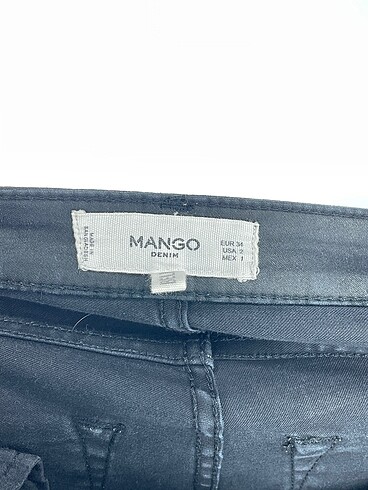 34 Beden siyah Renk Mango Skinny %70 İndirimli.