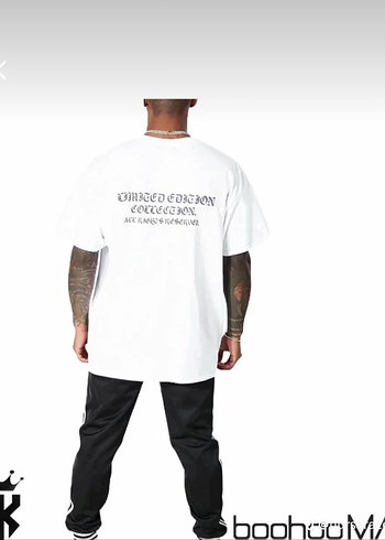 BohooMAN Siyah Çizgili Erkek Eşofman Altı - Görsel 3