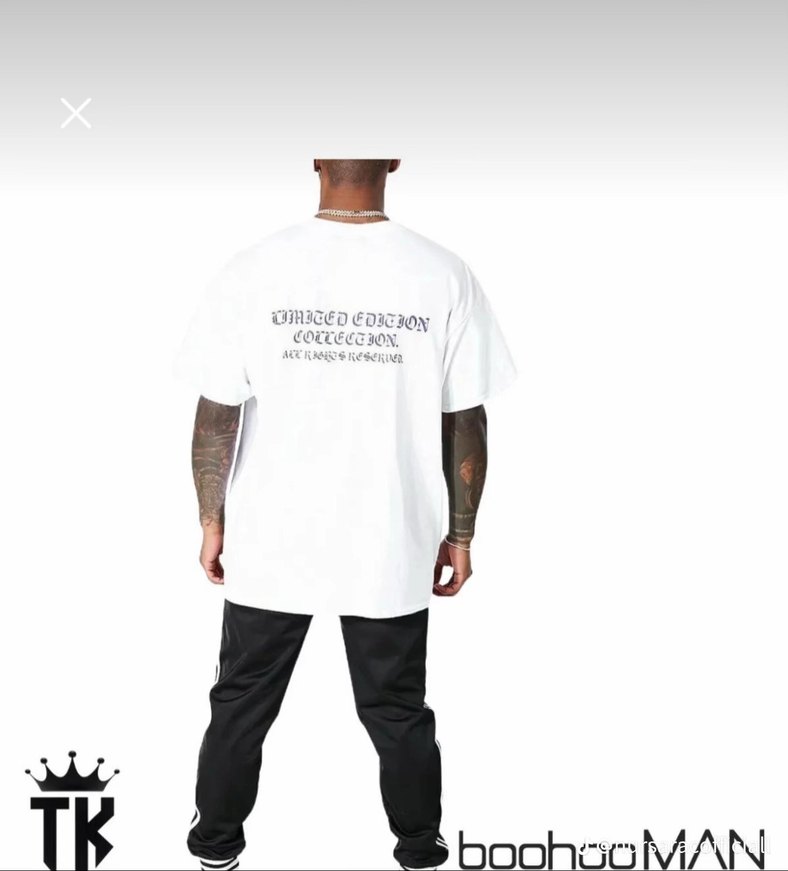 BohooMAN Siyah Çizgili Erkek Eşofman Altı - Görsel 3