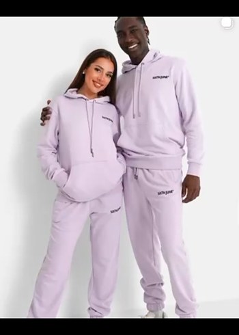 Pembe Kadın Rahat Kesim Eşofman Takımı - Görsel 2