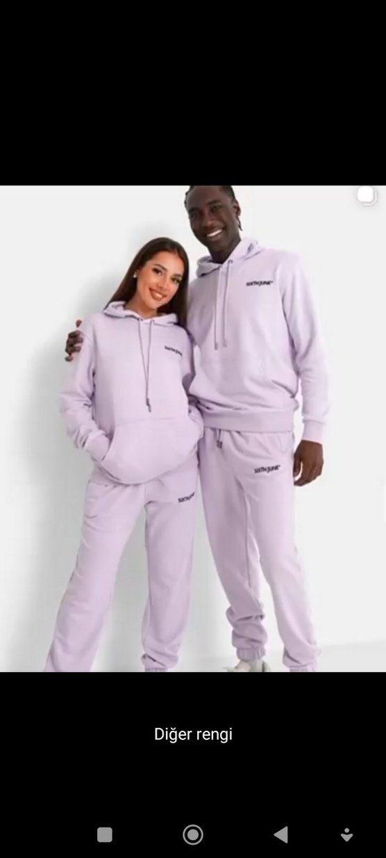 Pembe Kadın Rahat Kesim Eşofman Takımı - Görsel 2