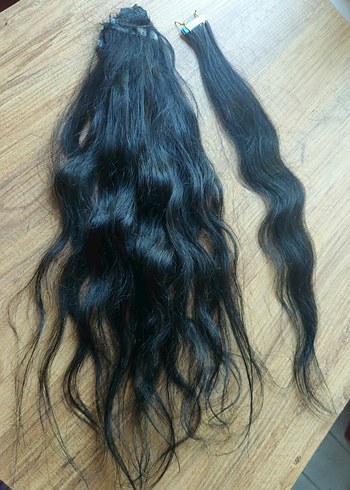 20 adet (1 paket) bant kaynak gerçek saç - Görsel 6